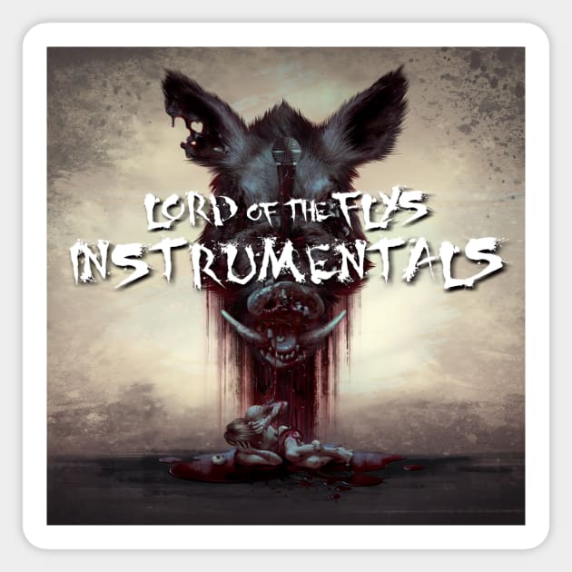 Lord of the Flys - Instrumentals Sticker by Ab The Audicrat Music